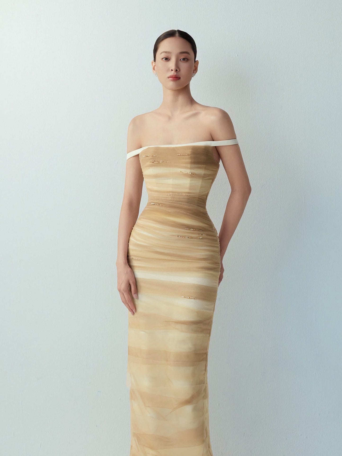 BYDI Elegant Vacation Yellow Eira Maxi Dress
