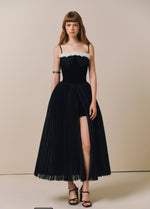 Black Luphia Midi Dress