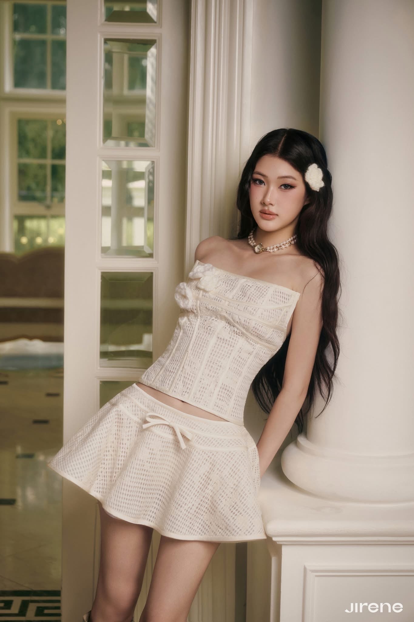 JIRENE White Charmer Set