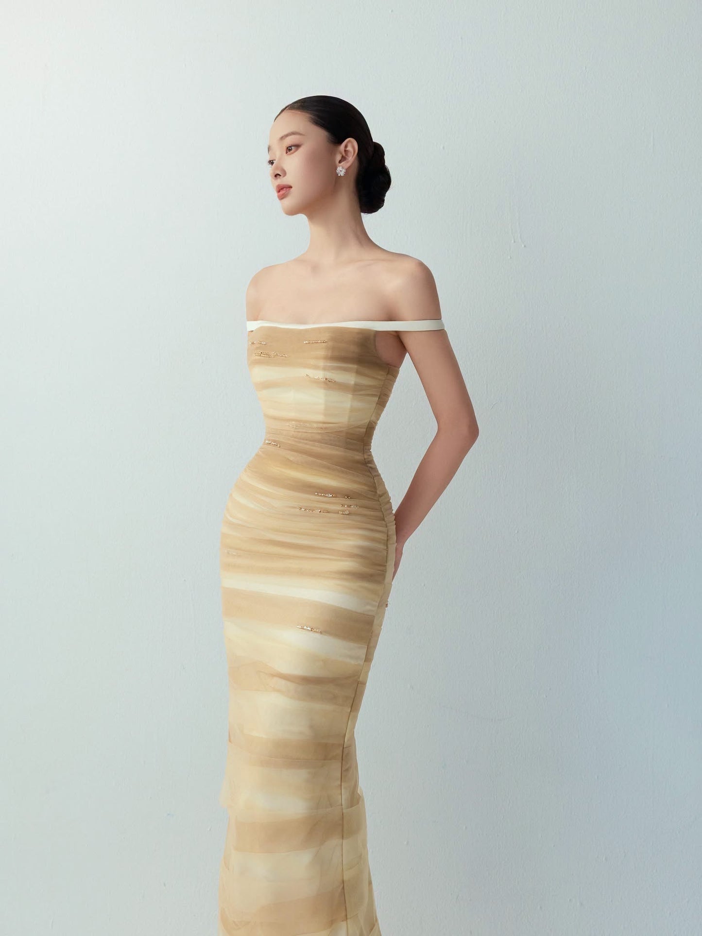 BYDI Elegant Vacation Yellow Eira Maxi Dress