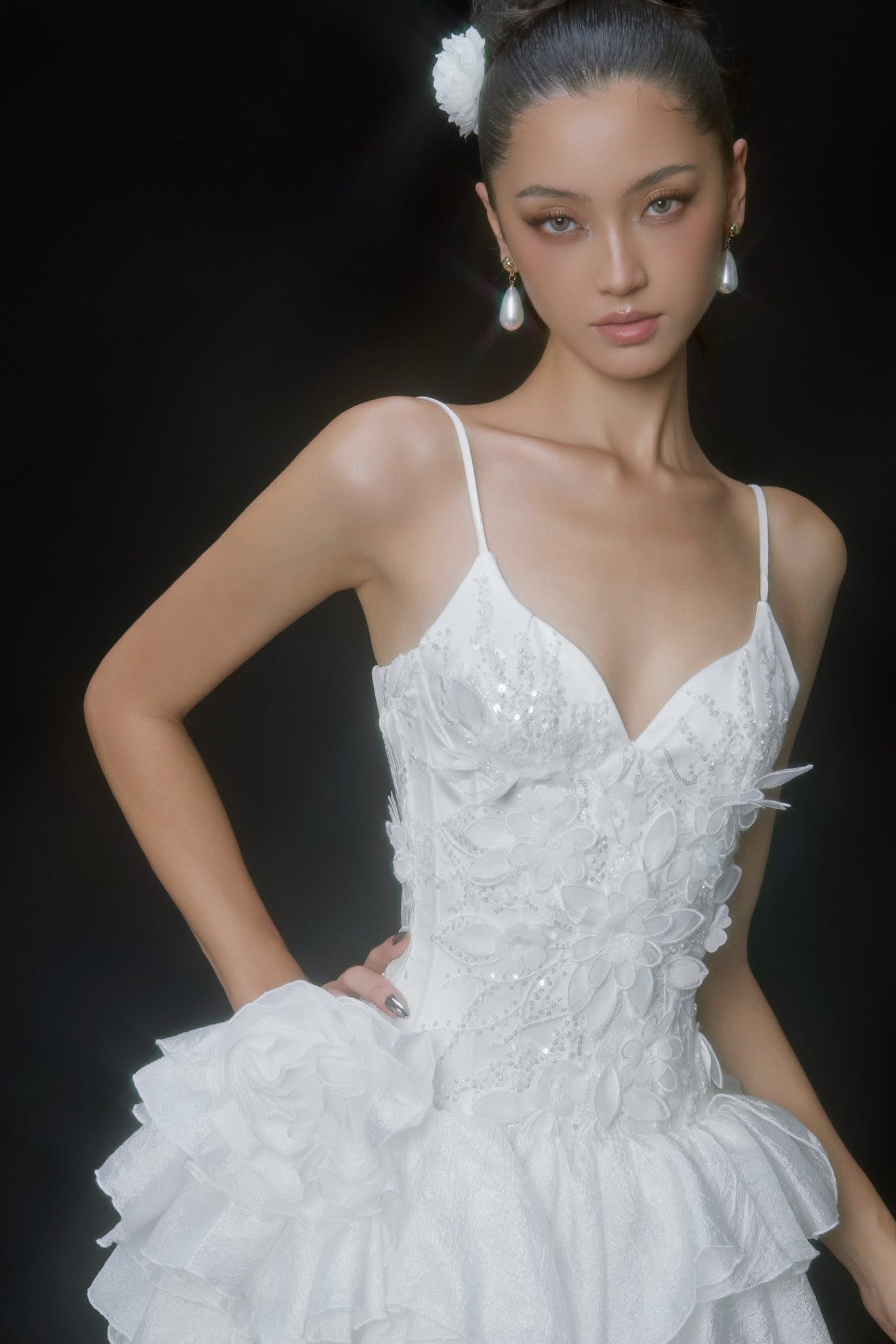 MAEL FEMME Sexy Vacation White Millie Top & Rova Skirt