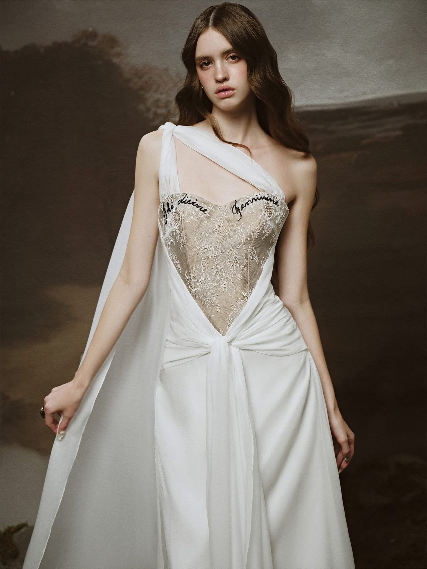LINH PHUNG White Venusa Maxi Dress