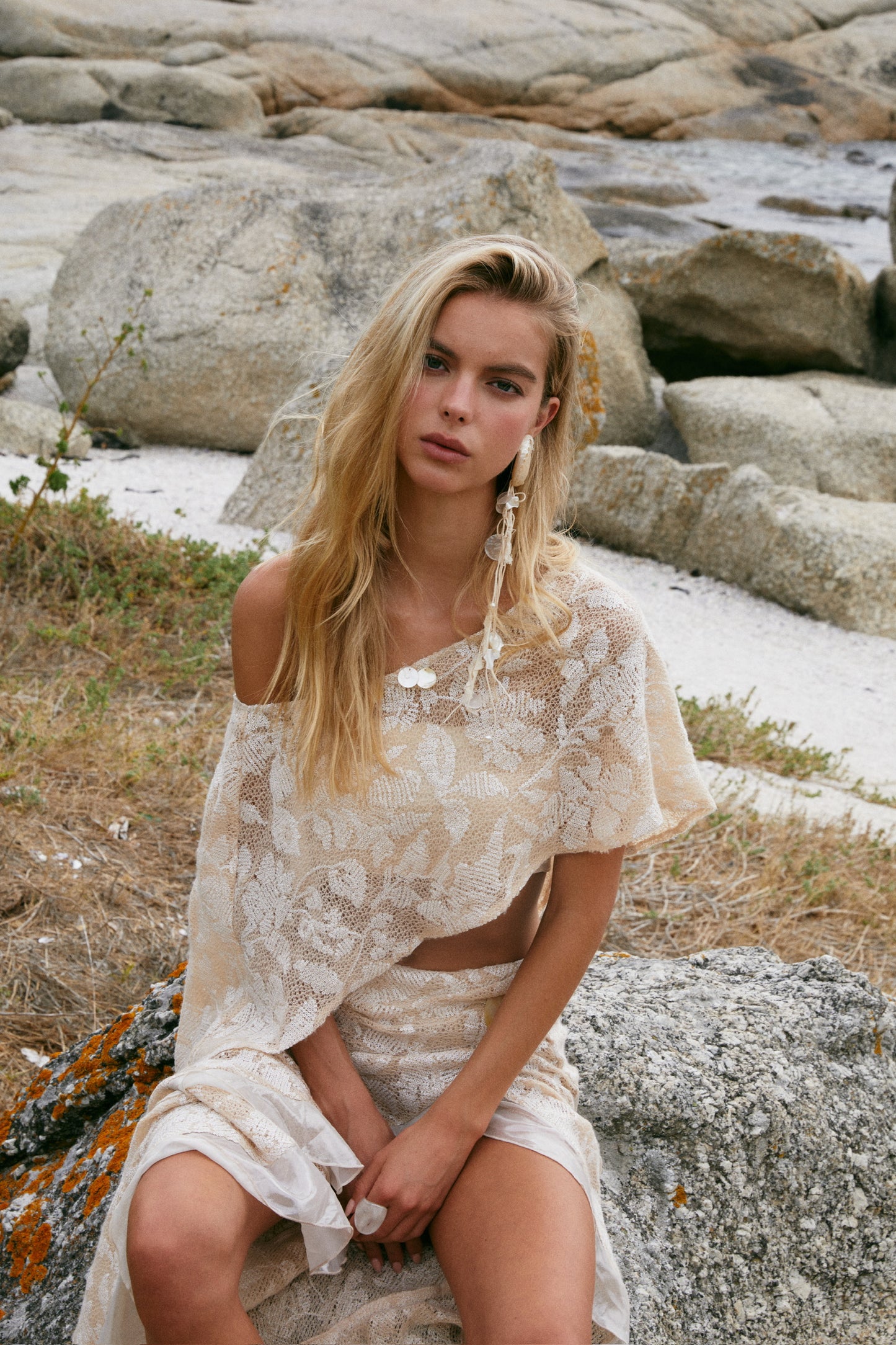 MIN PURA Floral Vacation Sweet Azania Top & Skirt Set