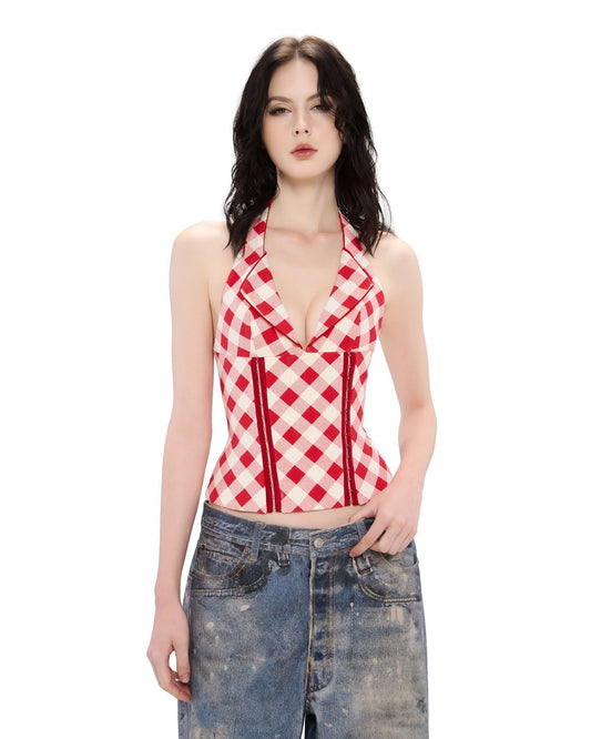 LSOUL Red Uzi Top