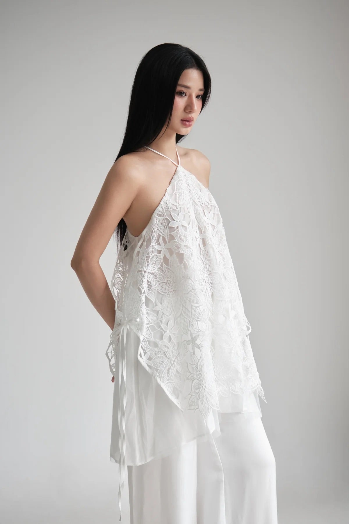 DELICIAE White Sunny Top & Pants