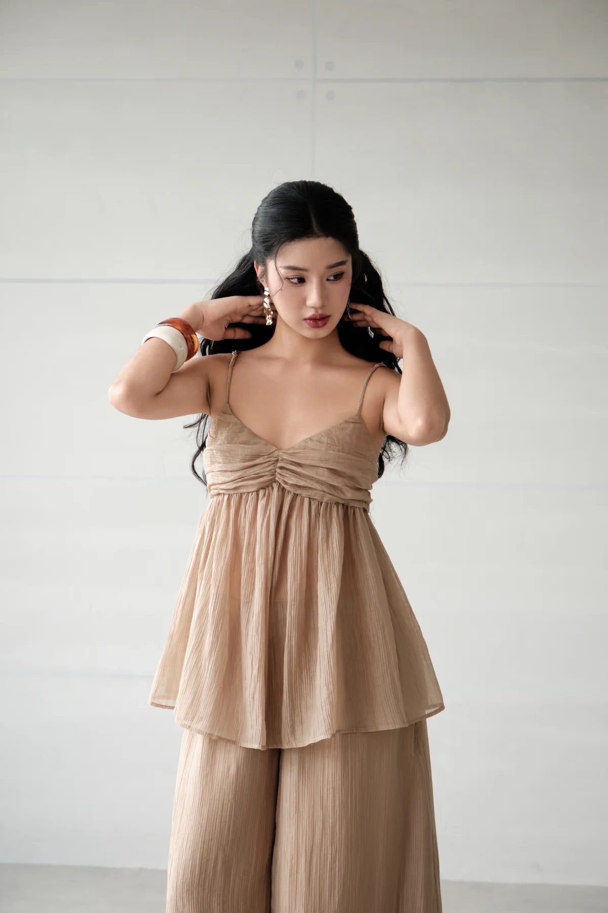 DELICIAE Nude Lucy Set Top & Pants