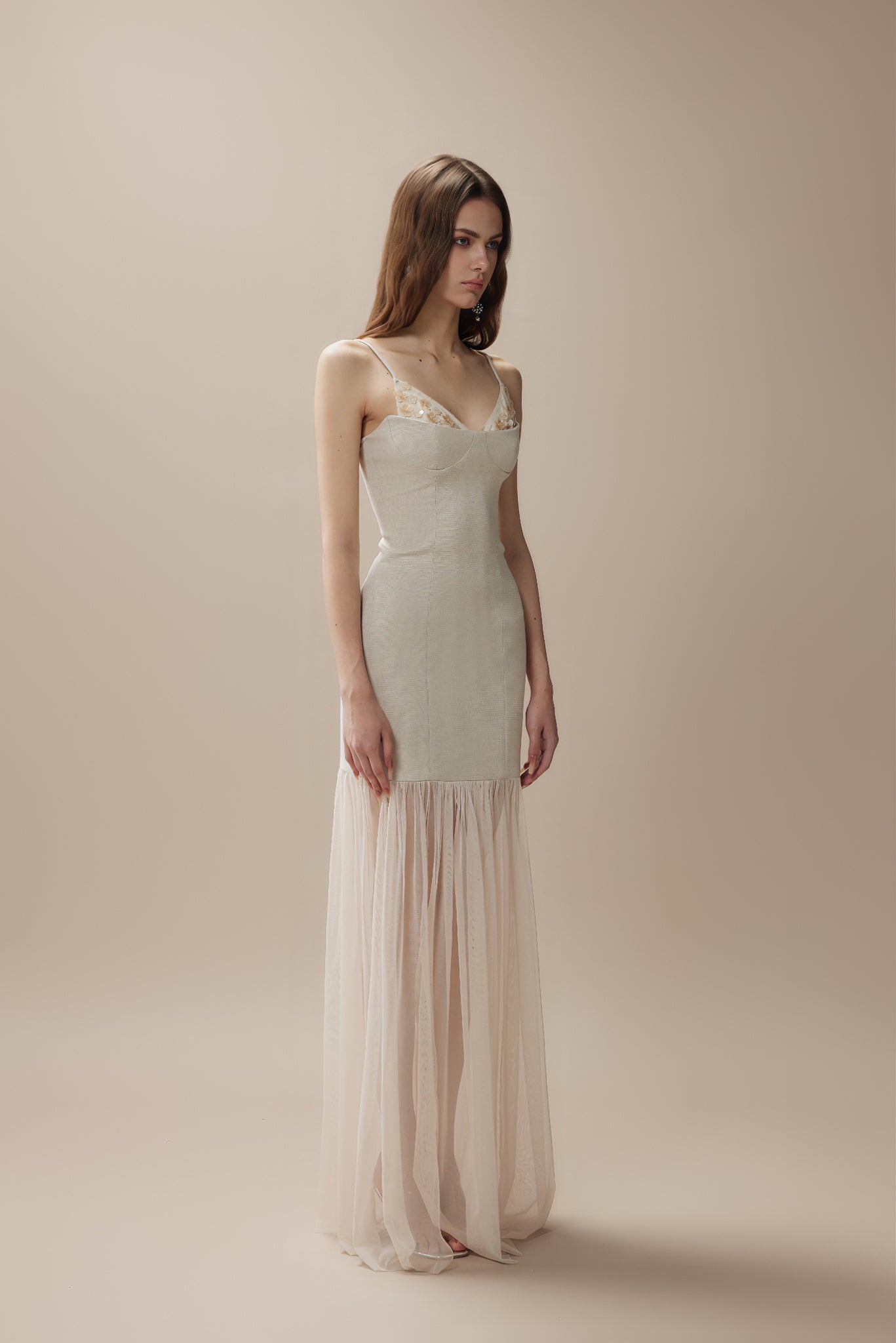 FA SOGNO White Maxi Dress