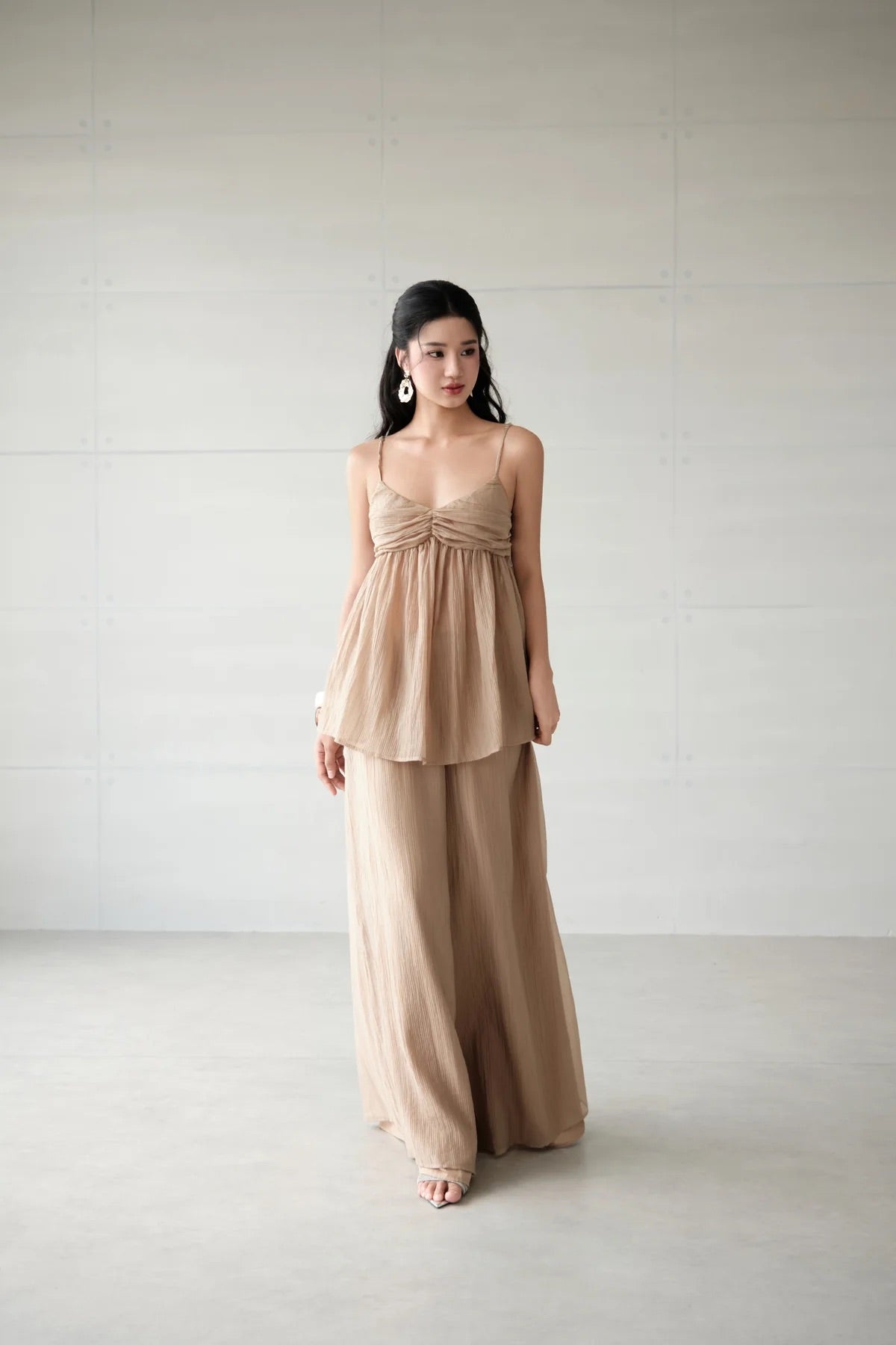 DELICIAE Nude Lucy Set Top & Pants