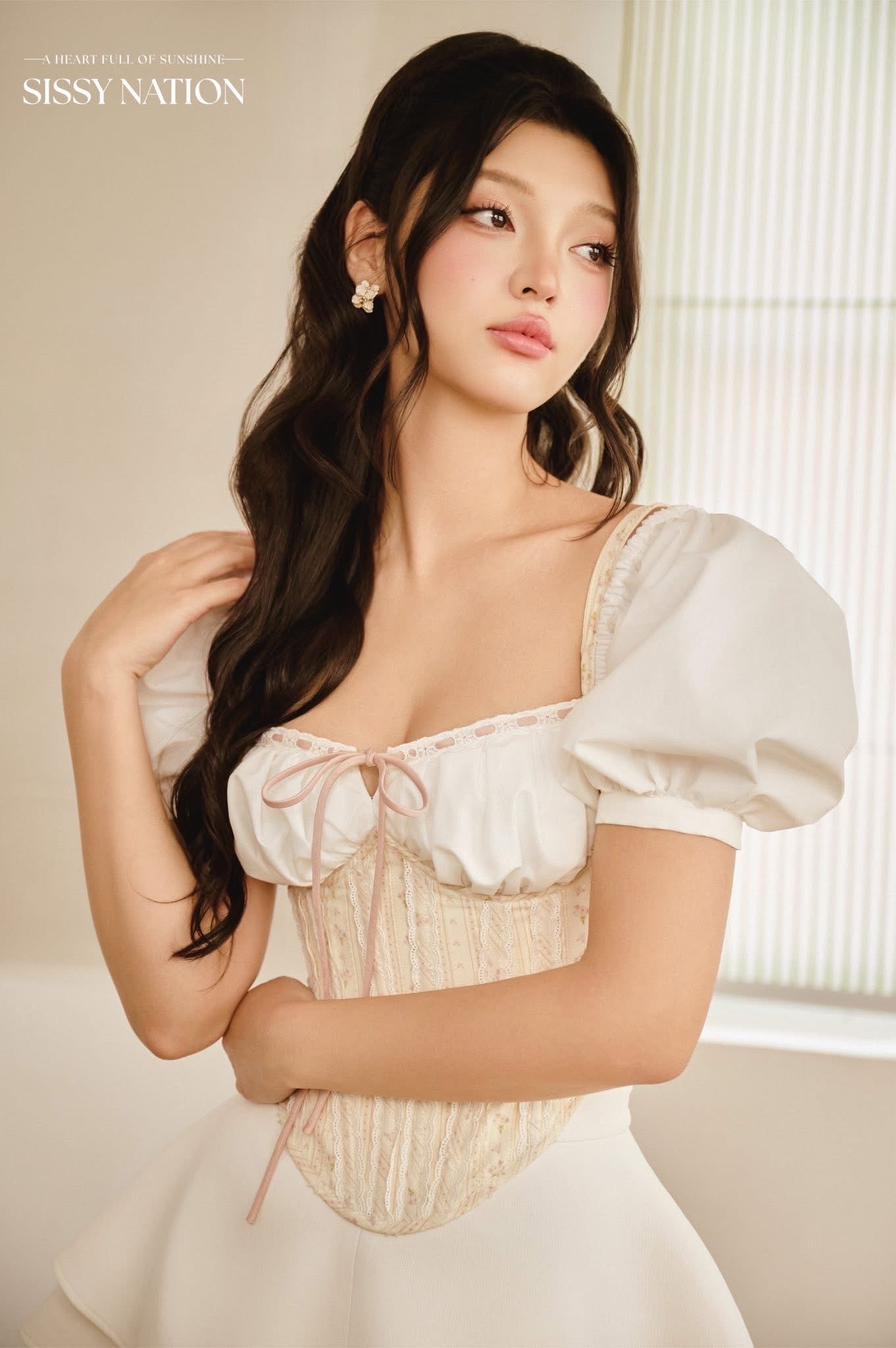 SISSY NATION White Sweet Lollipop Top