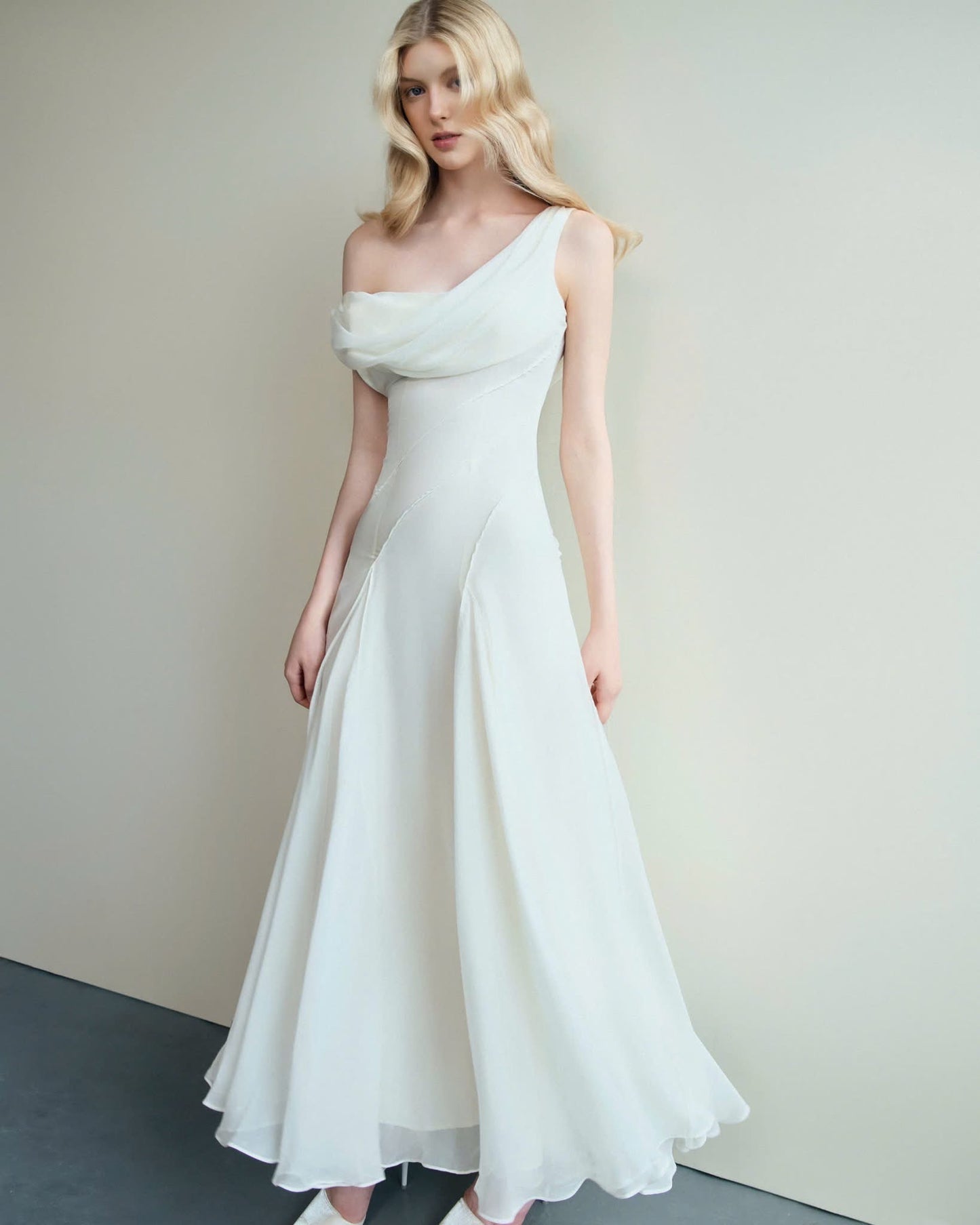 ENUFF White Lys Maxi Dress