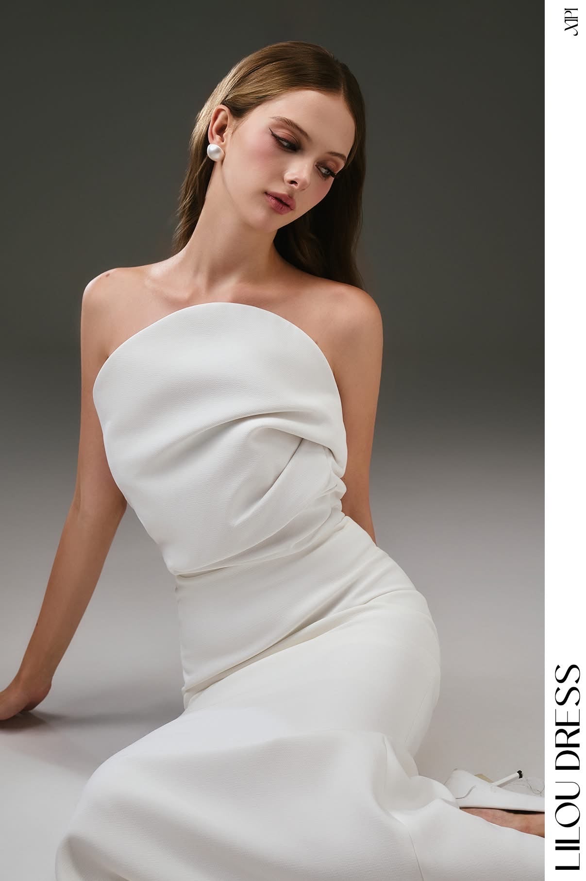 XIPI White Lilou Maxi Dress