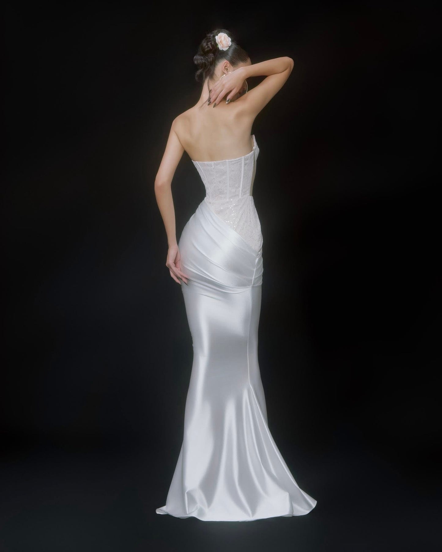 MAEL FEMME Sexy Vacation Black Juliana Maxi Dress & Delphine Coat