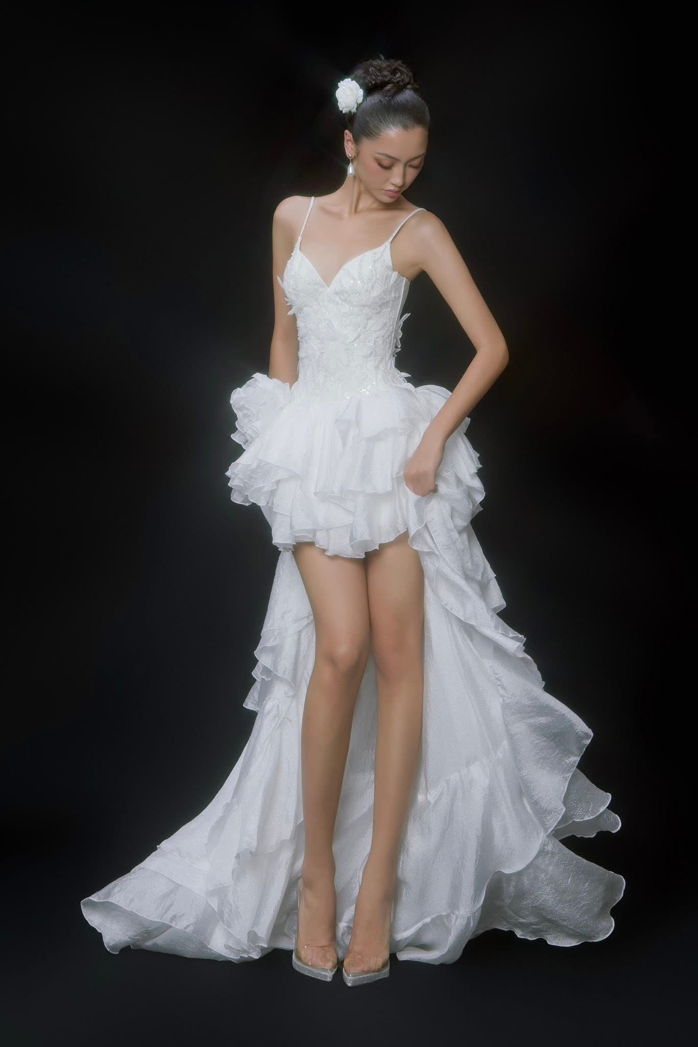 MAEL FEMME Sexy Vacation White Millie Top & Rova Skirt