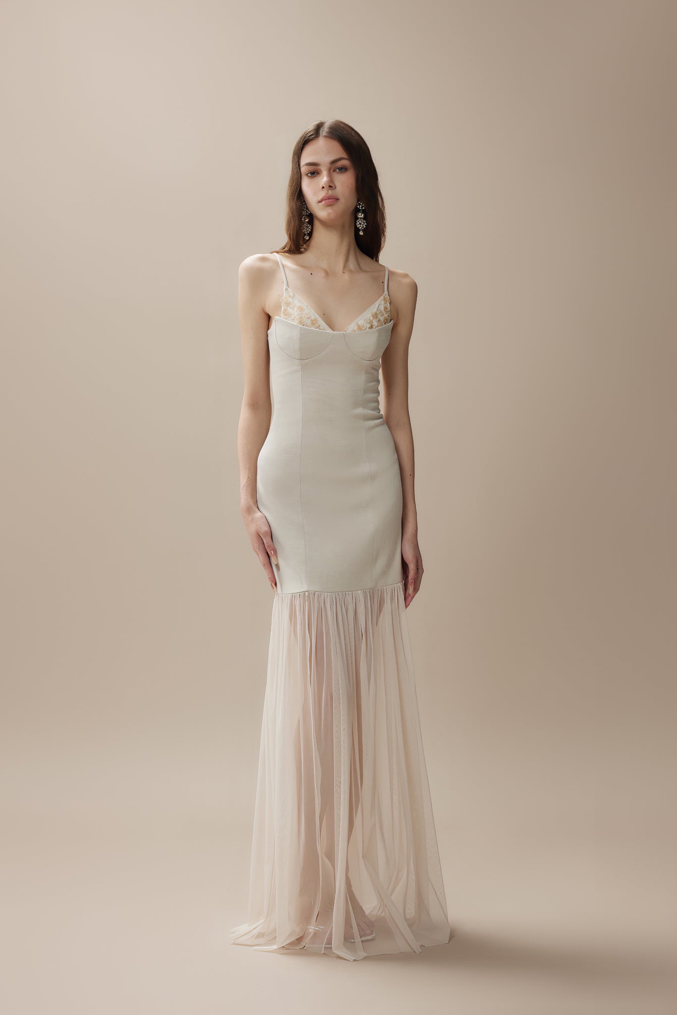 FA SOGNO White Maxi Dress
