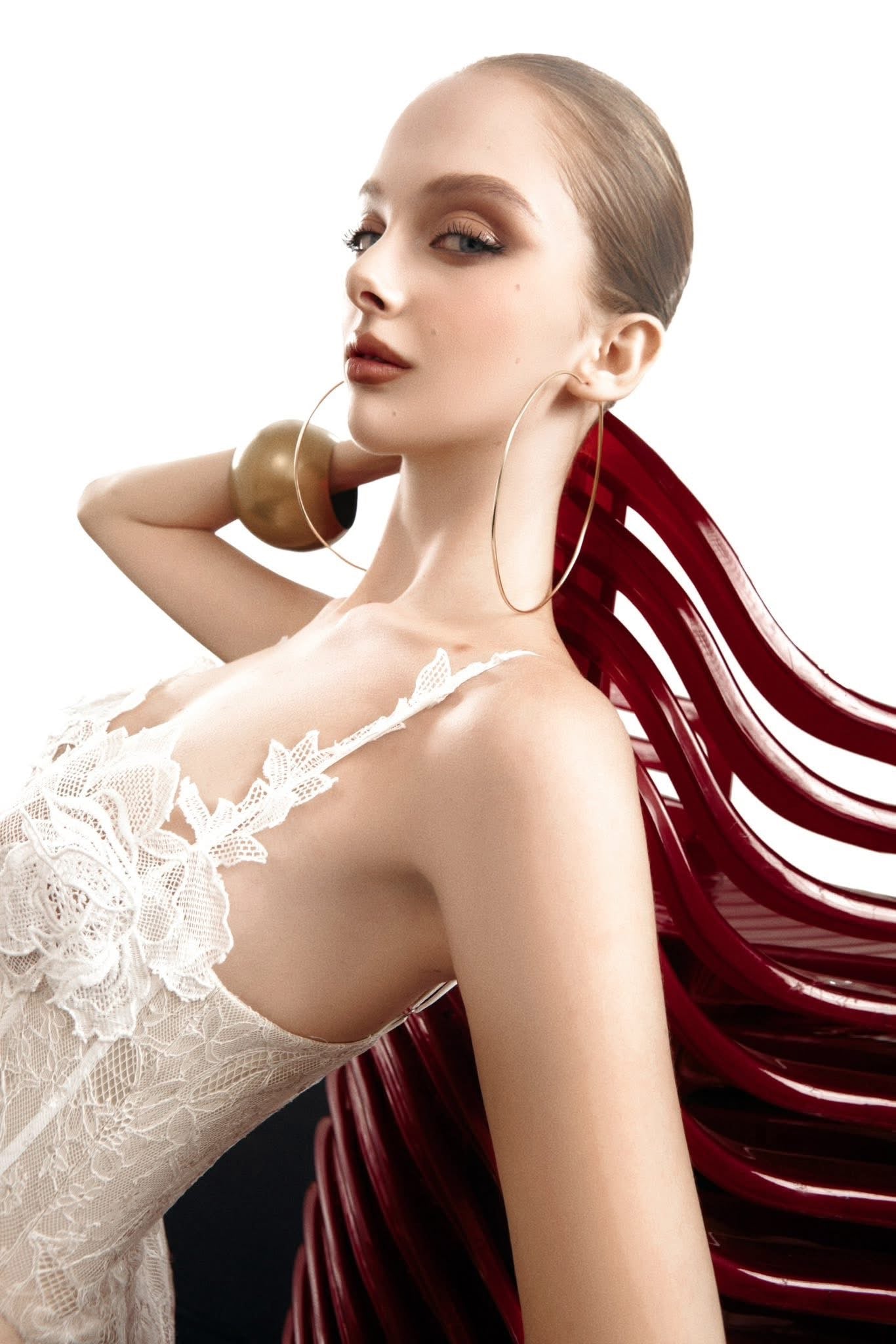 MAEL FEMME White Melissea Mini Dress