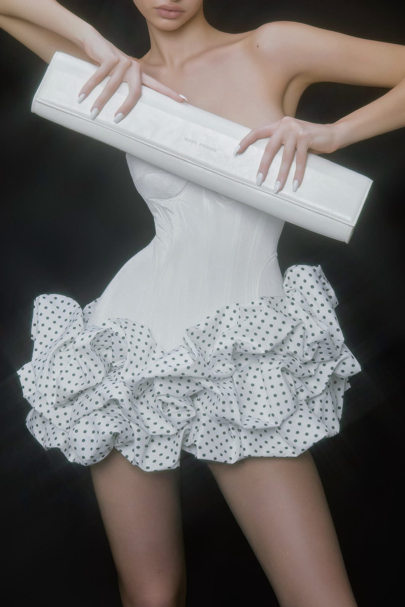 MAEL FEMME Sexy Vacation Black Tilia Mini Dress