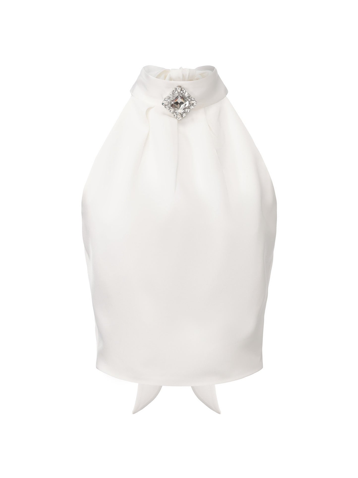 JEAN SOO Sweet Vacation White Diamond Top & Skirt