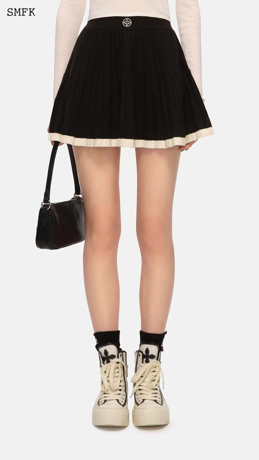 SMFK Black Mini Skirt （Sales）