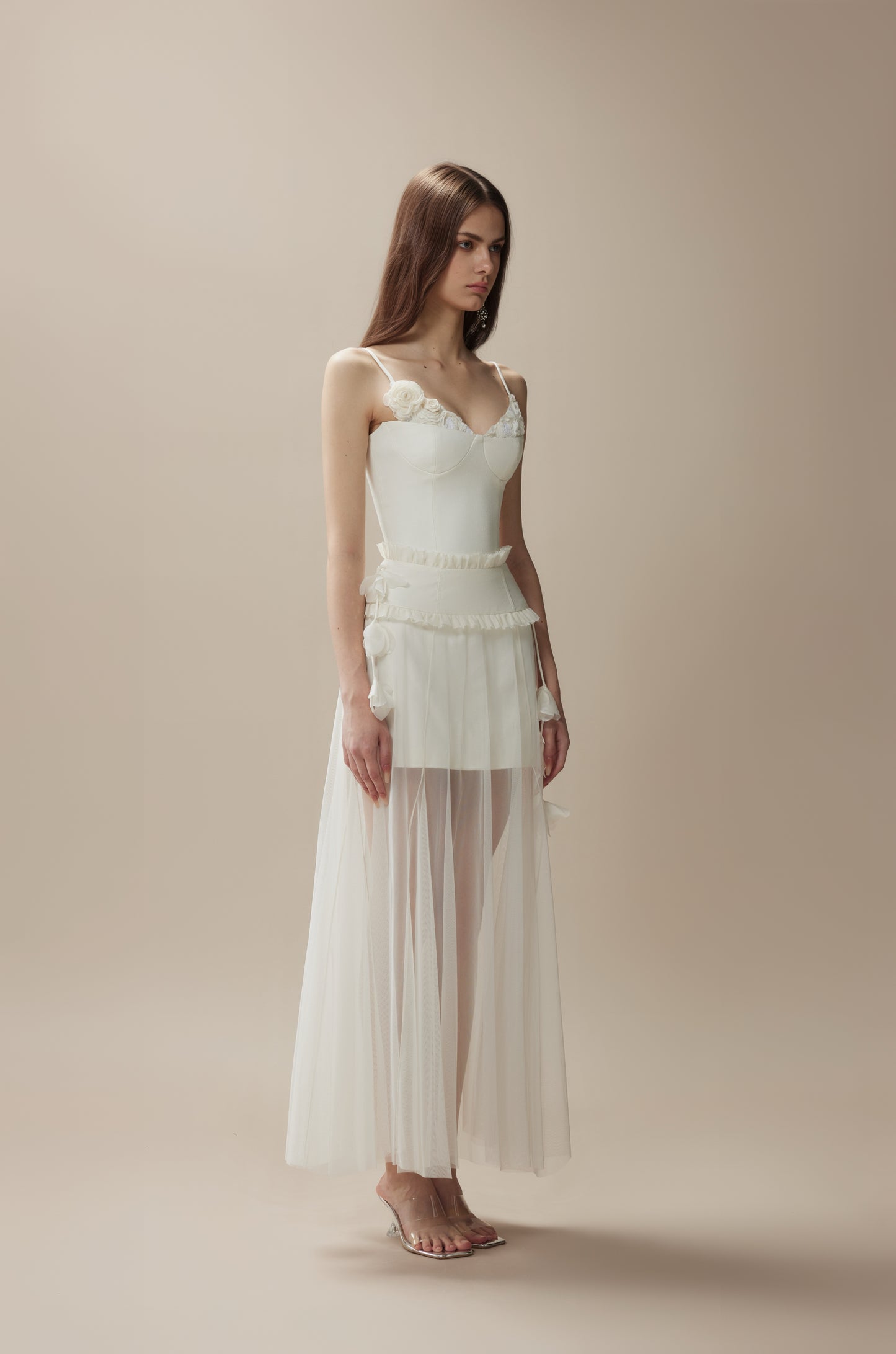 FA SOGNO Black Top & Maxi Skirt