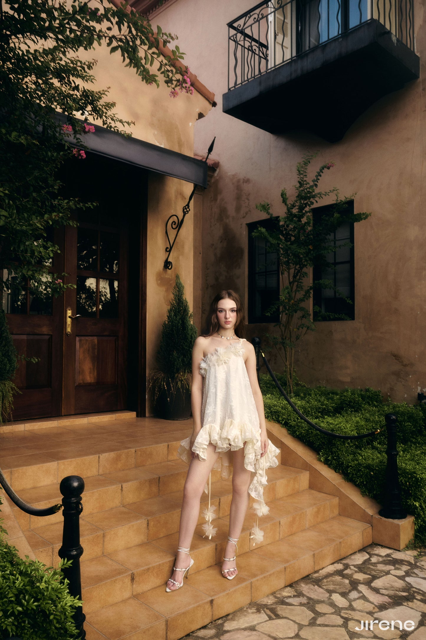 JIRENE White Pixie Mini Dress