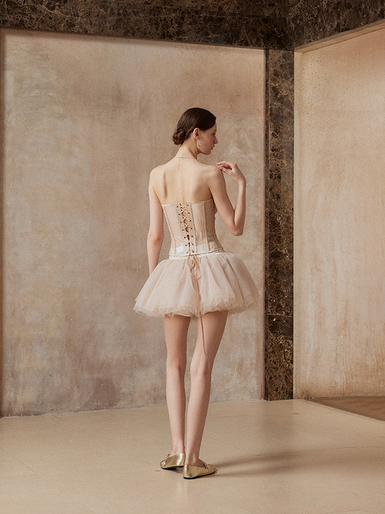 Fa sogno Nude Ballet Top & Skirt