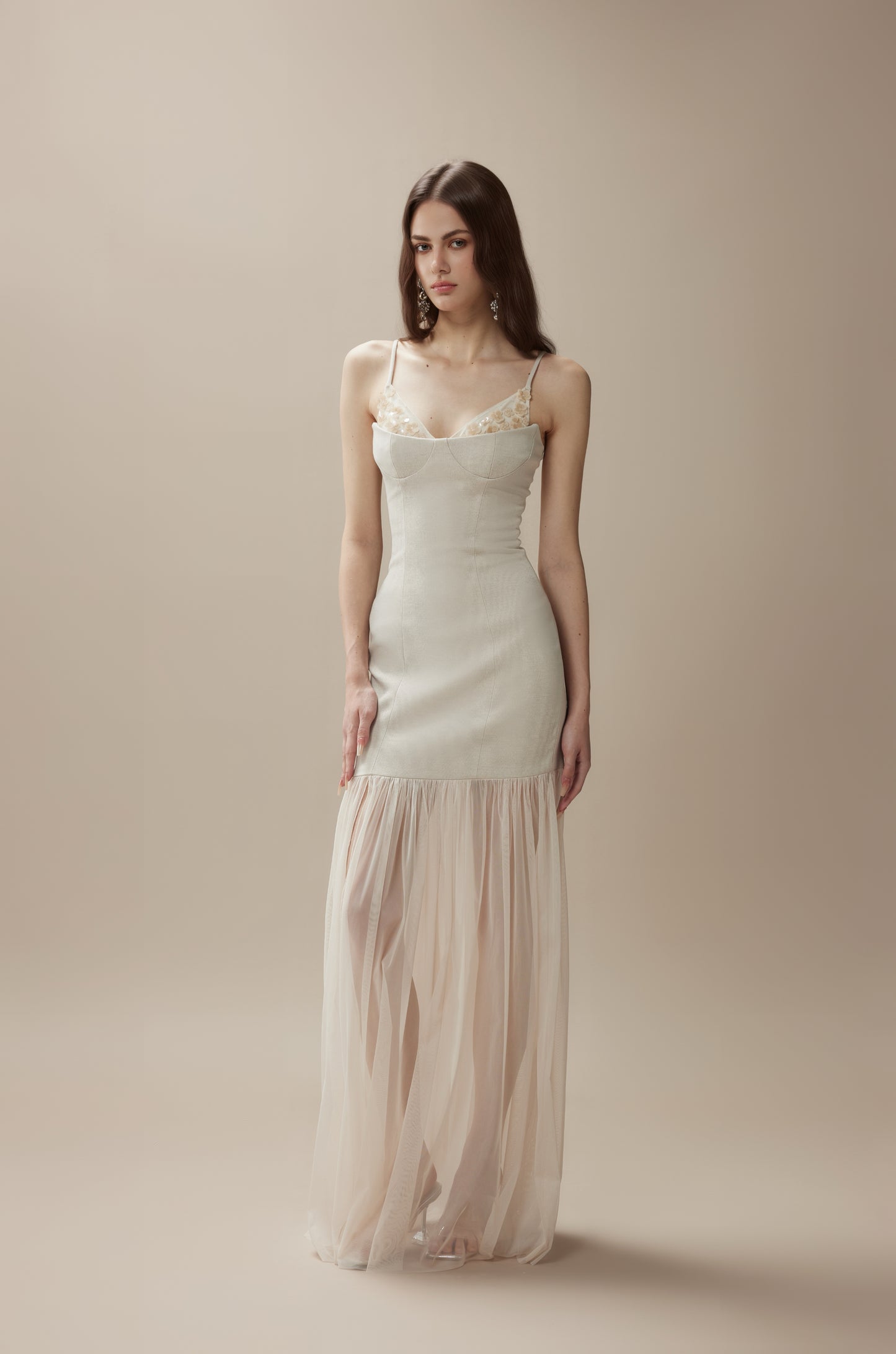 FA SOGNO White Maxi Dress