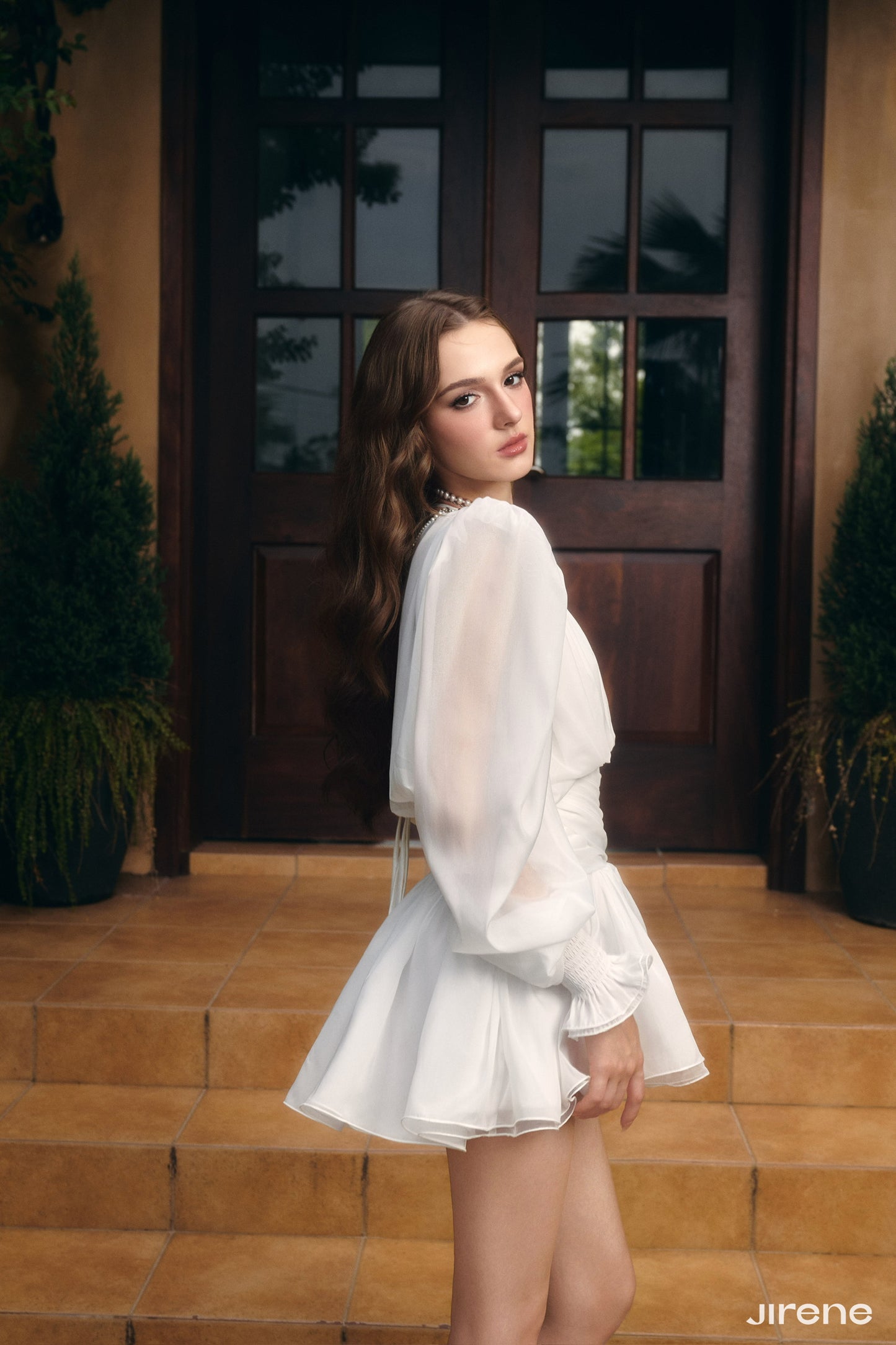 JIRENE White Minie Mini Dress