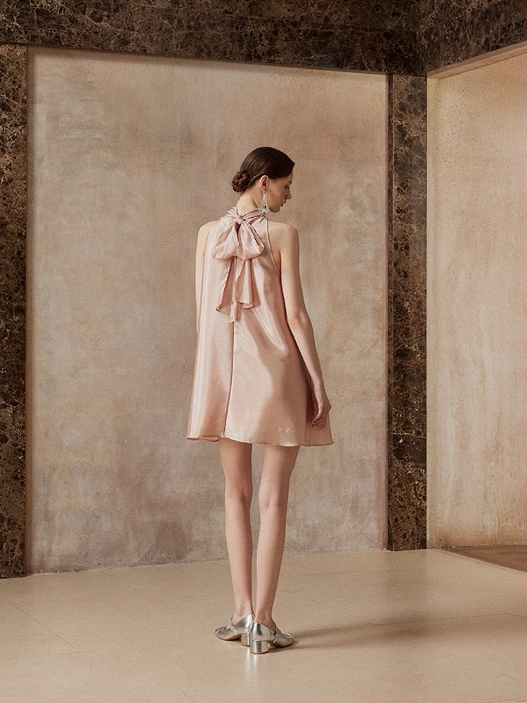 Fa sogno Pink Mini Dress