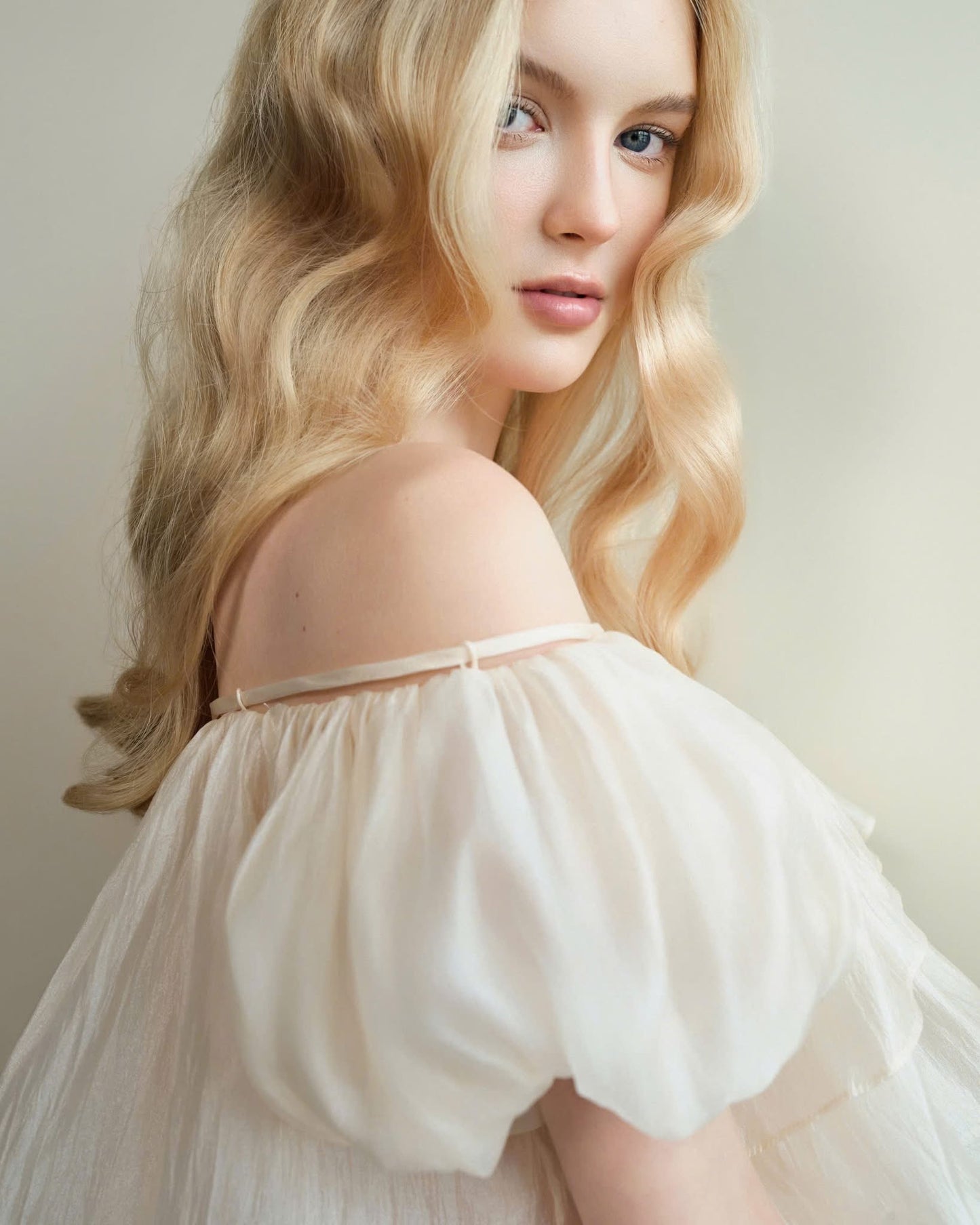 ENUFF White Solé Maxi Dress