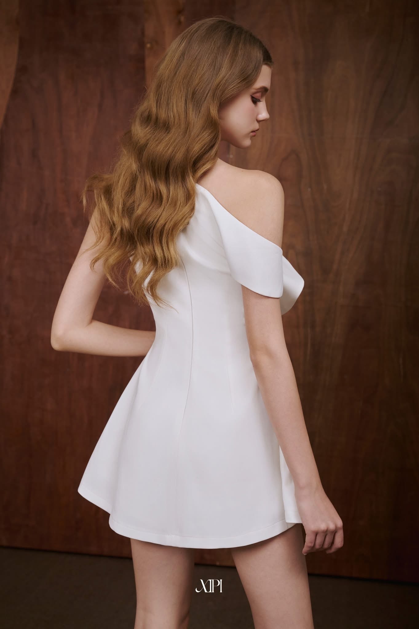 XIPI White Elegant Clyde Mini Dress