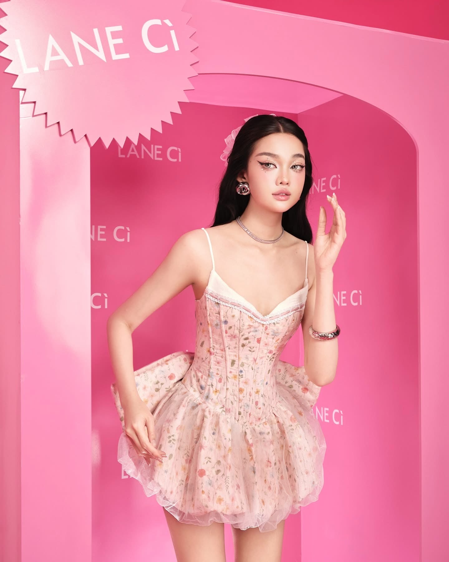 LANE CI Pink Casie Set