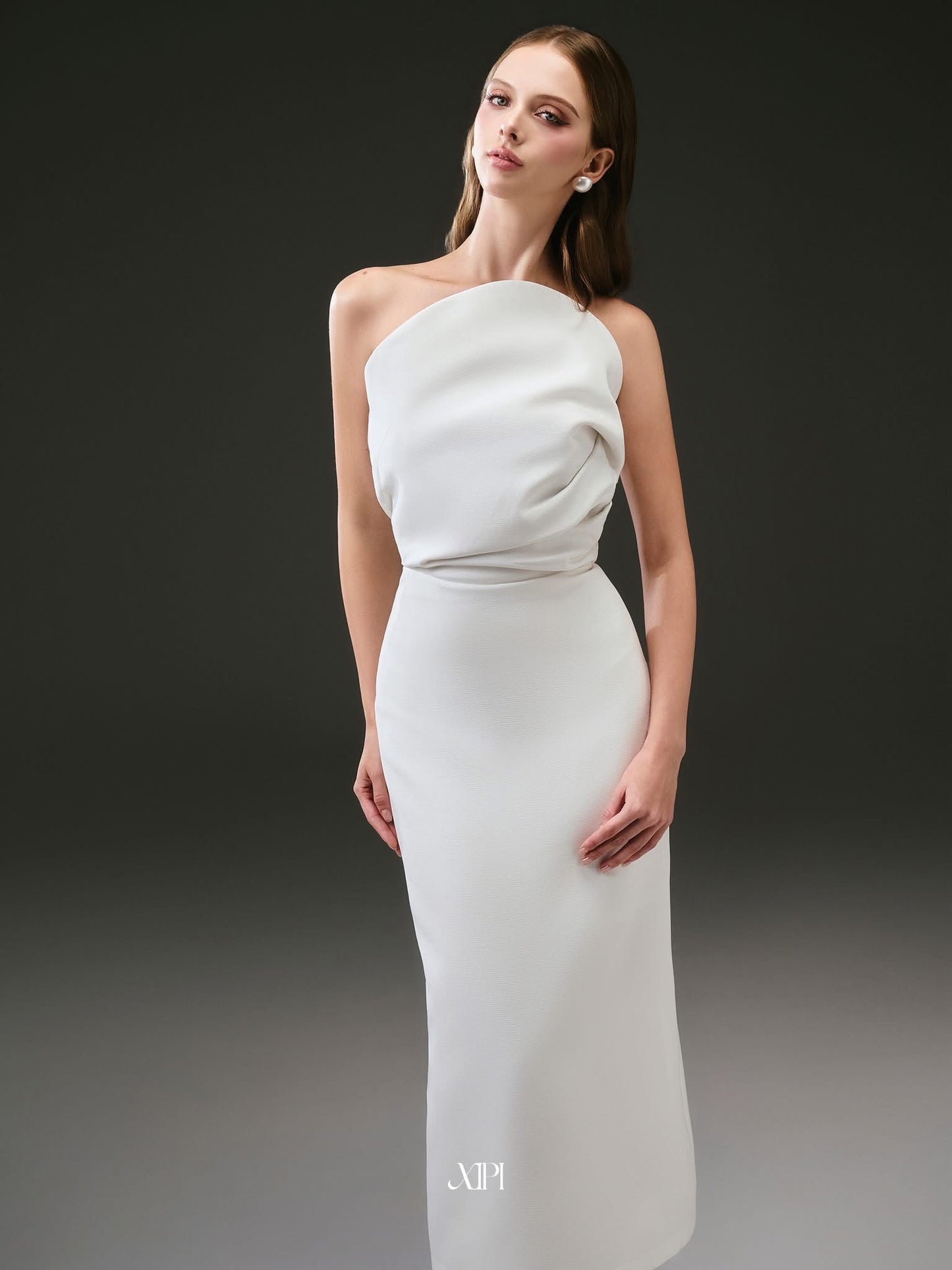 XIPI White Lilou Maxi Dress