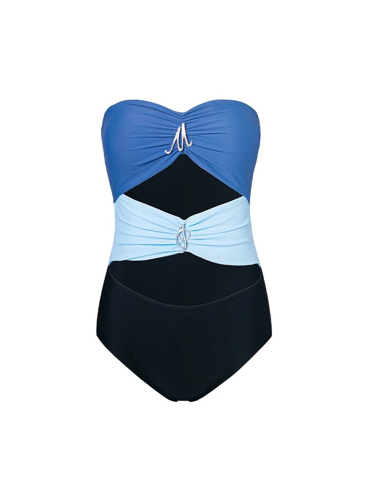 MIMI PLANGE Blue Swimwear