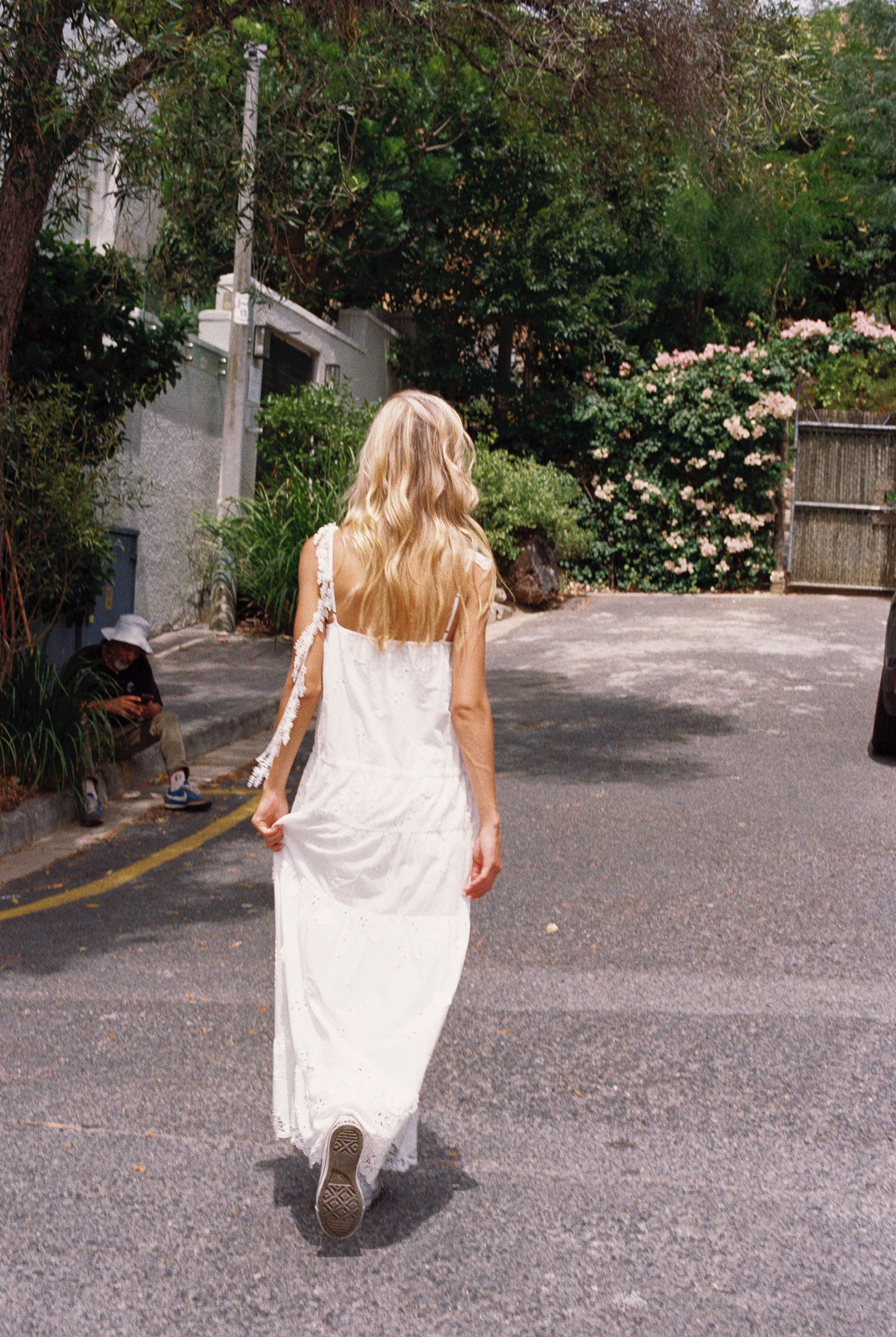 MIN PURA White Vacation Sweet Lerato Maxi Dress