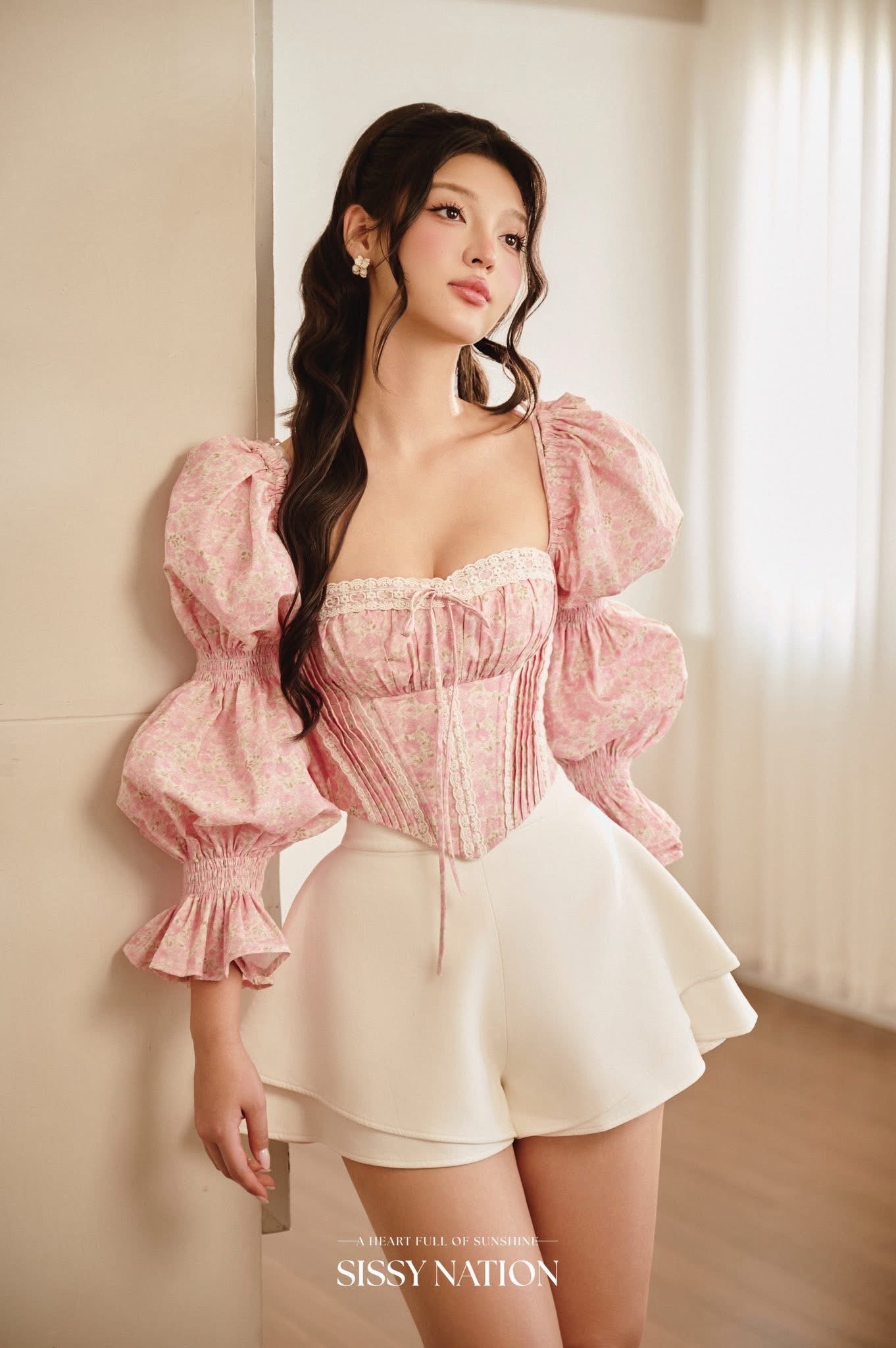 SISSY NATION White Sweet Layla Top