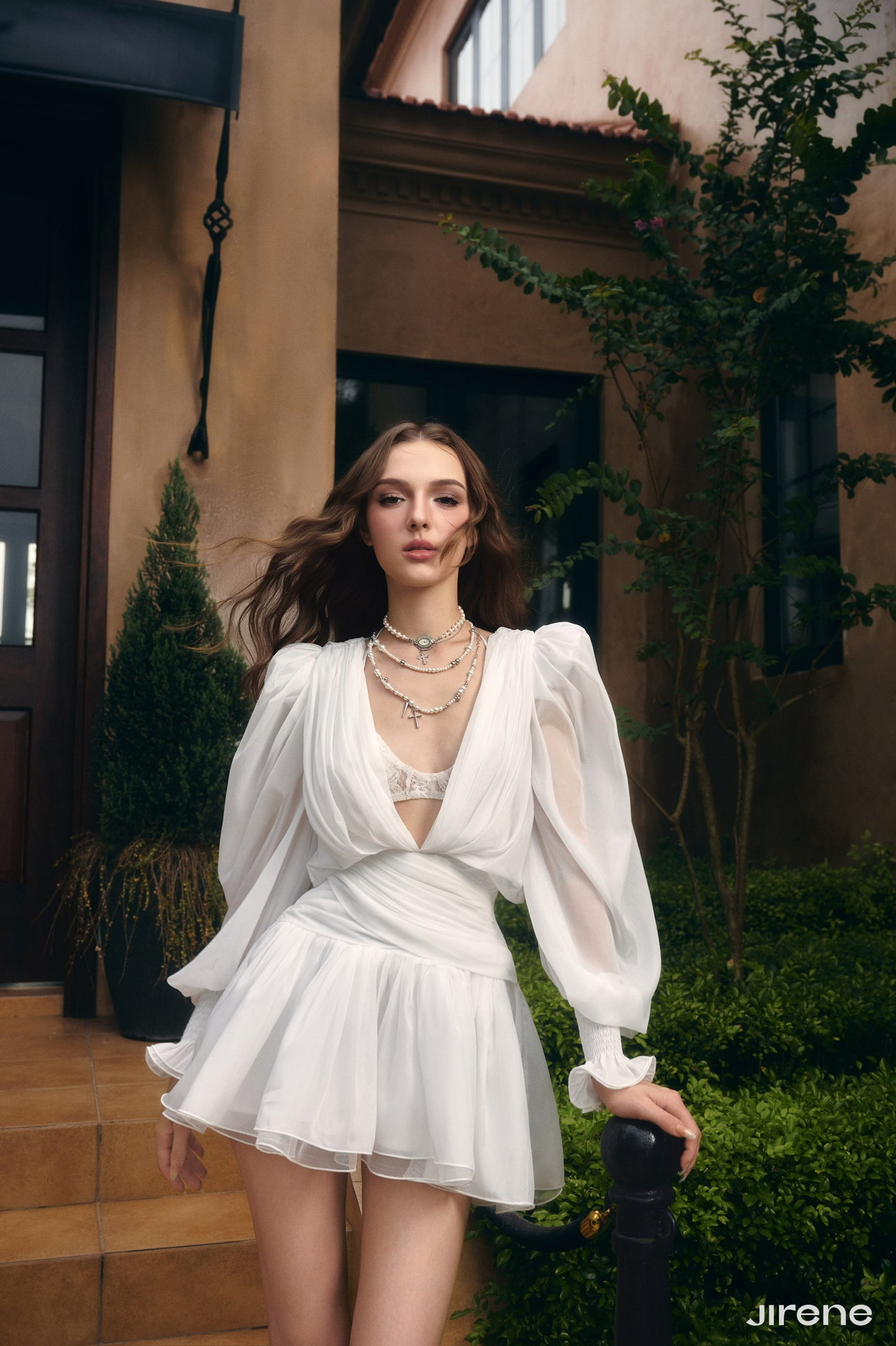 JIRENE White Minie Mini Dress