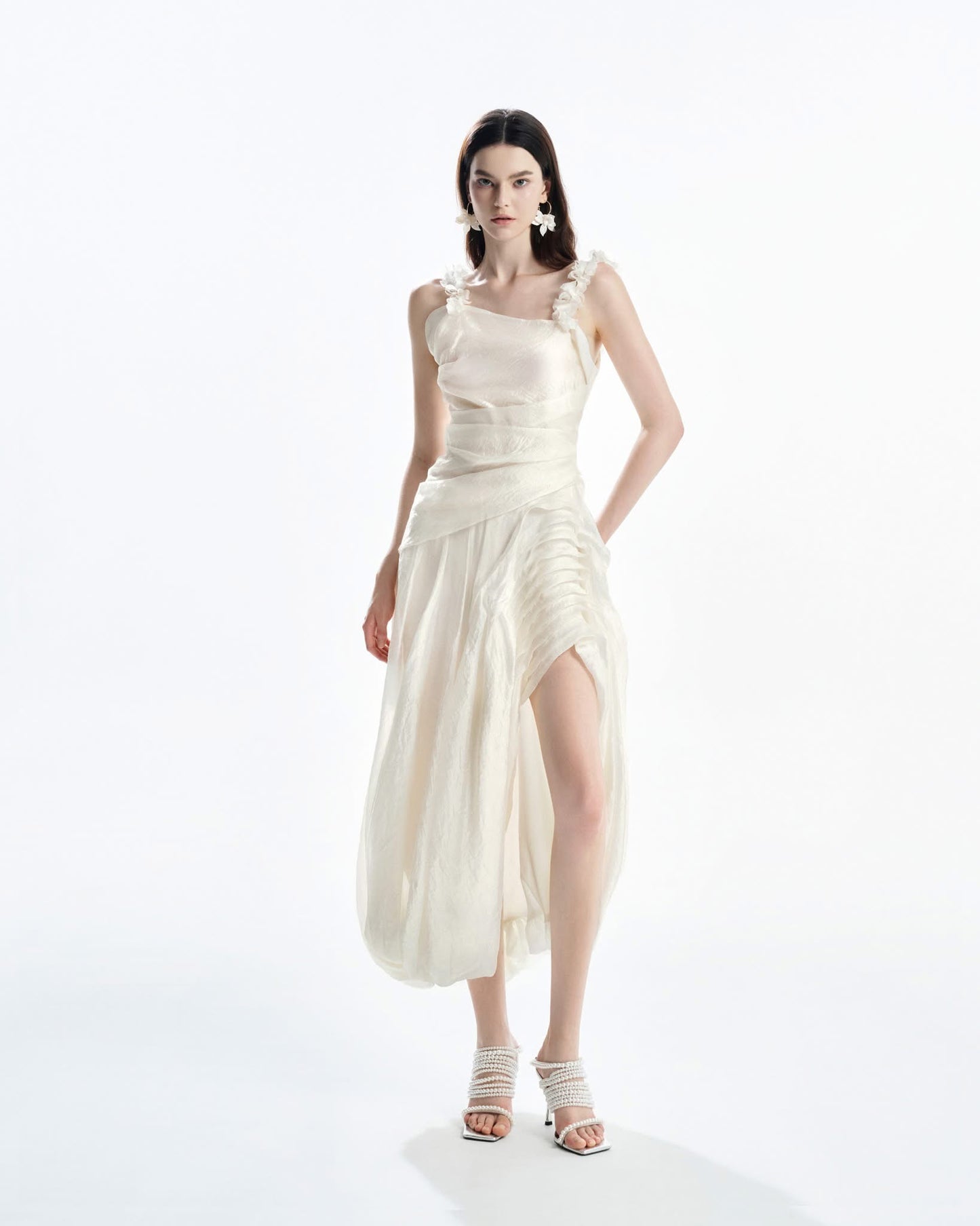 MUSTHAVE White Midi Dress