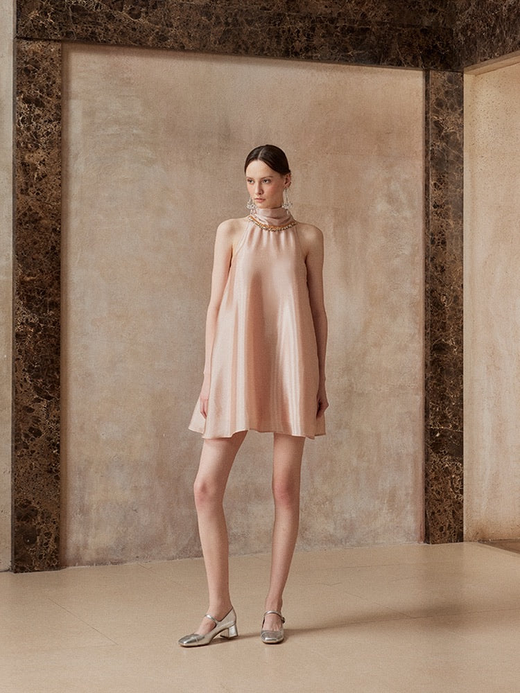 Fa sogno Pink Mini Dress