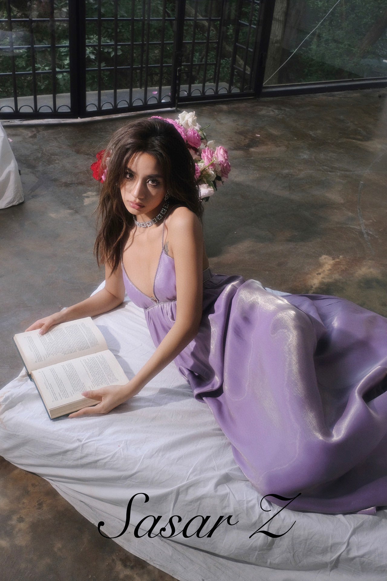 SASARZ Purple Holiday Dress （Sales）