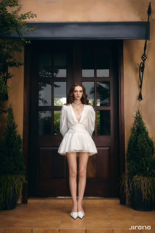 JIRENE White Minie Mini Dress