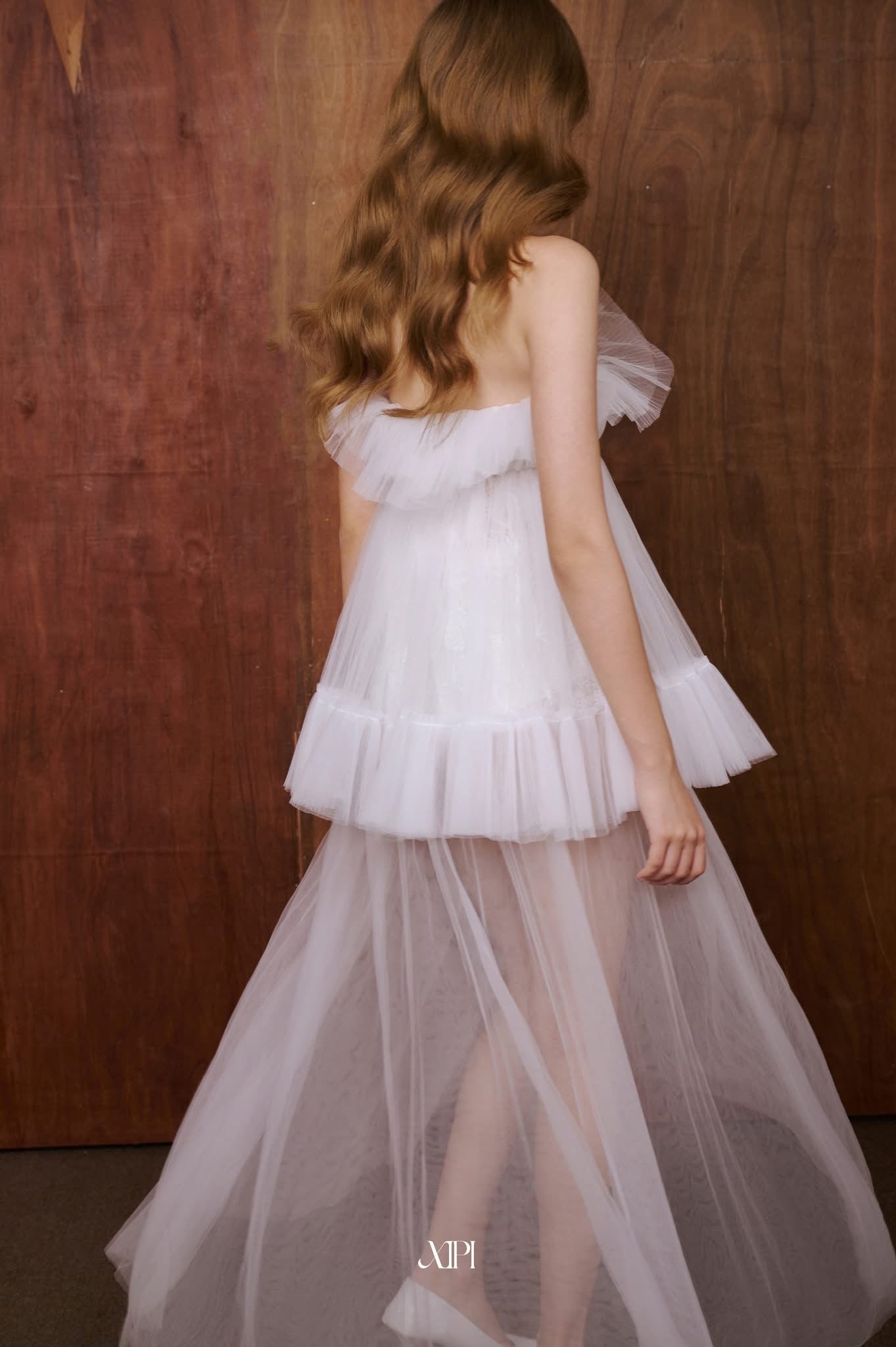XIPI White Dahlia Mini Dress