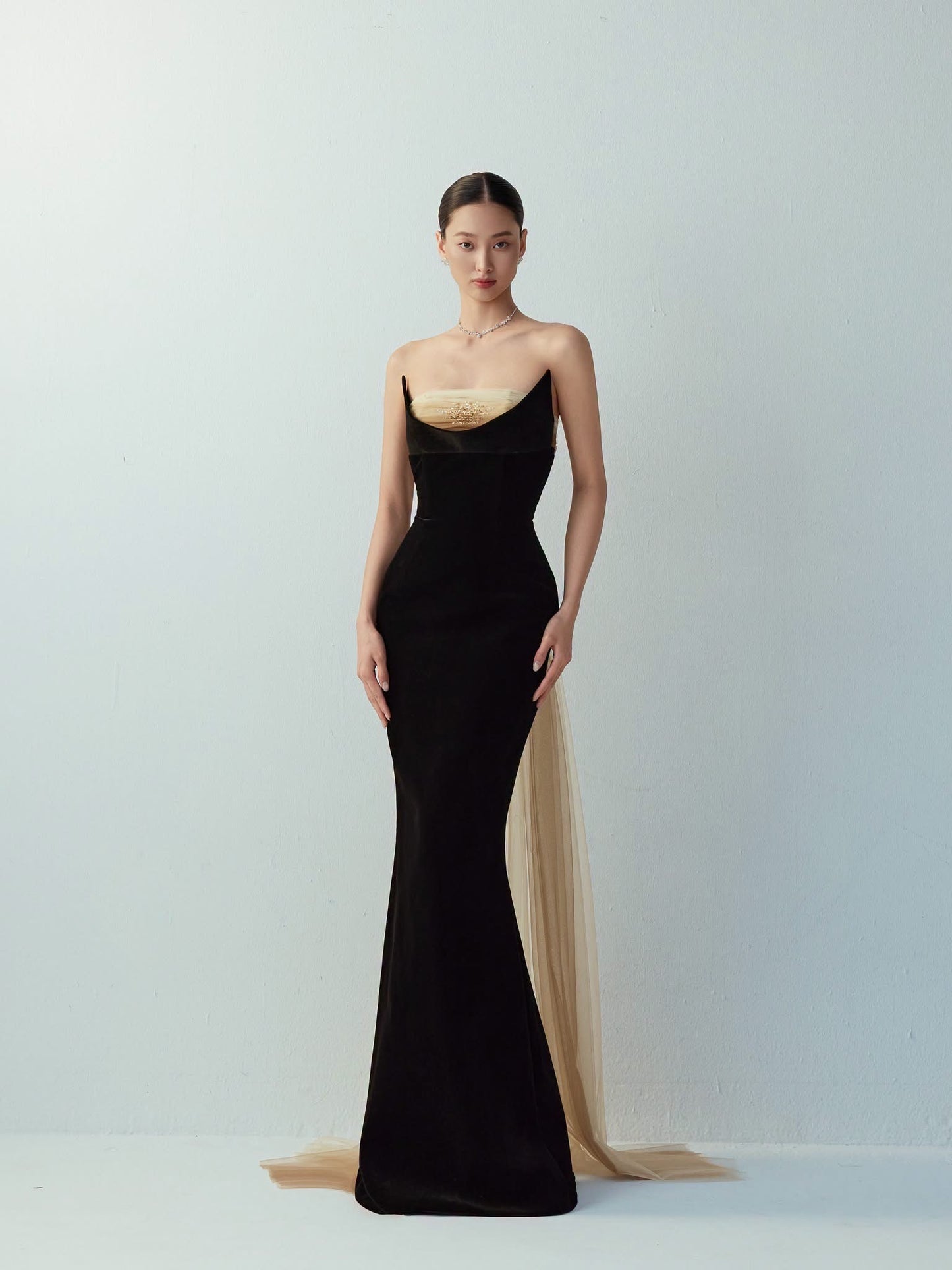 BYDI Elegant Vacation Black Claire Maxi Dress