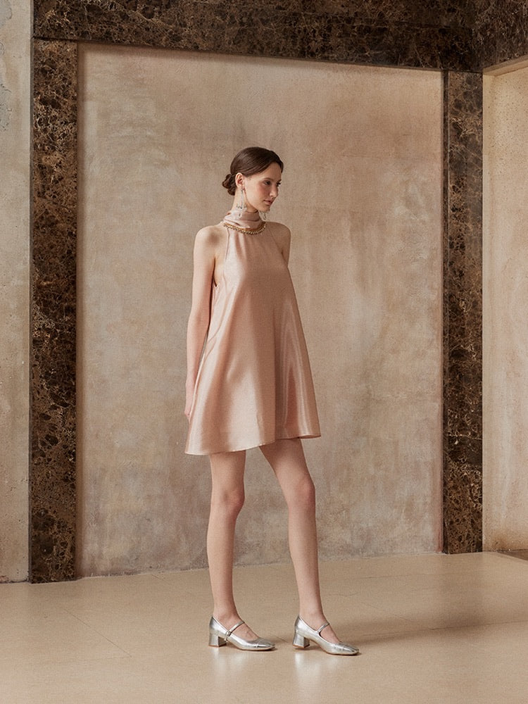 Fa sogno Pink Mini Dress