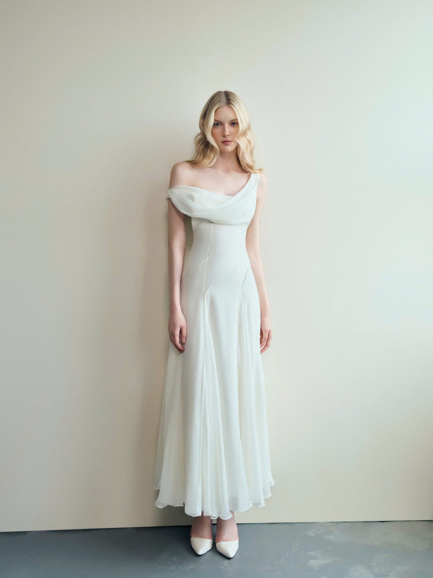 ENUFF White Lys Maxi Dress