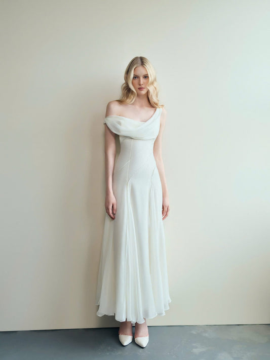 ENUFF White Lys Maxi Dress