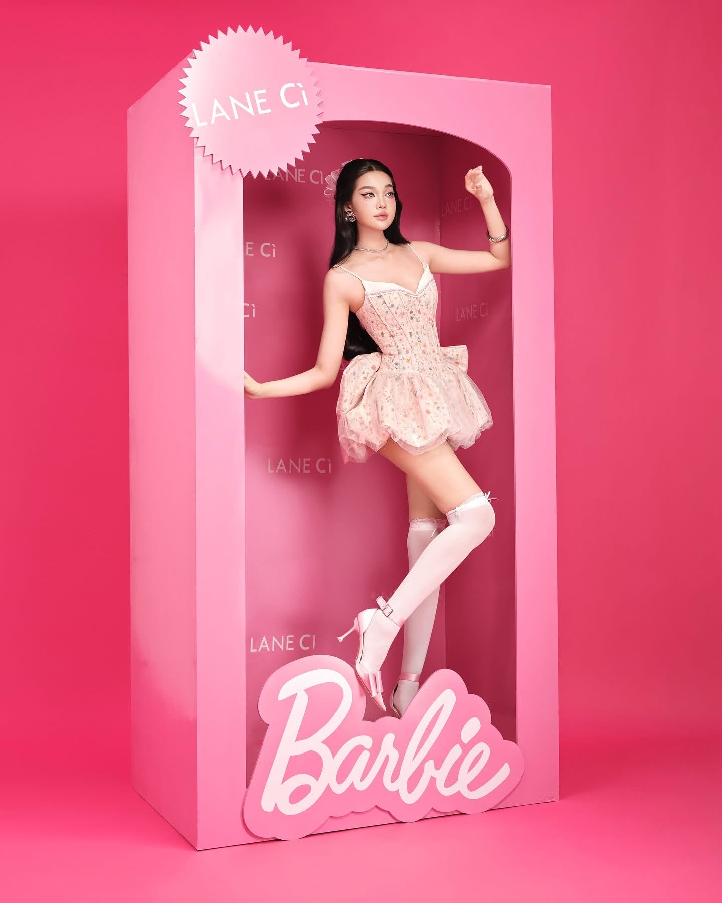 LANE CI Pink Casie Set