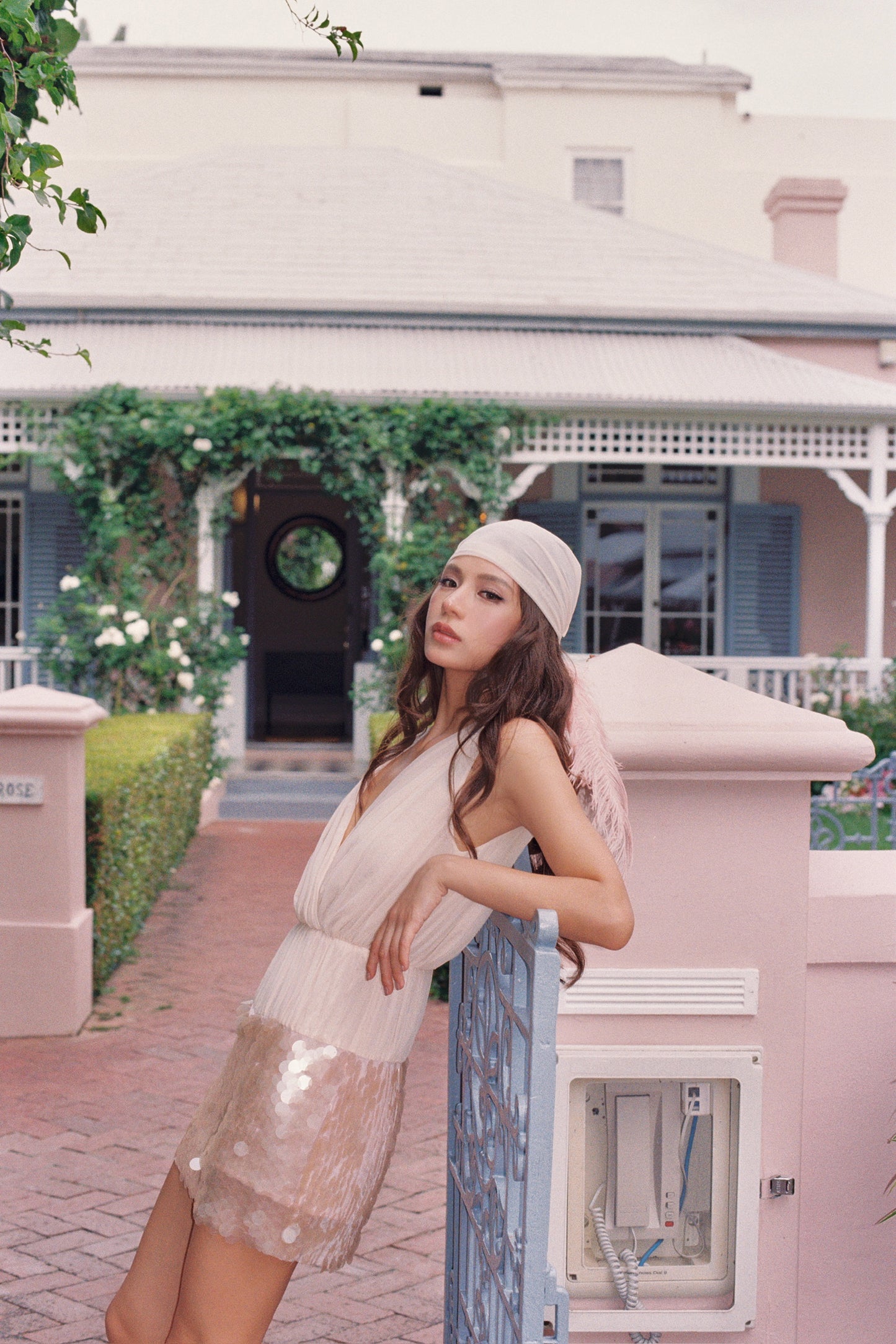 MIN PURA Nude Vacation Sweet Lesedi Min Dress