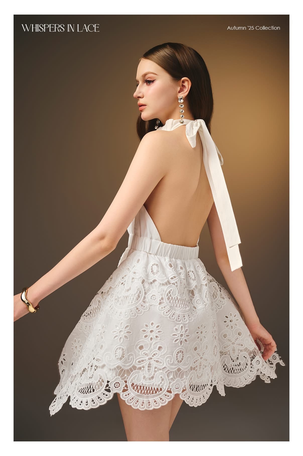 XIPI White Shelia Mini Dress
