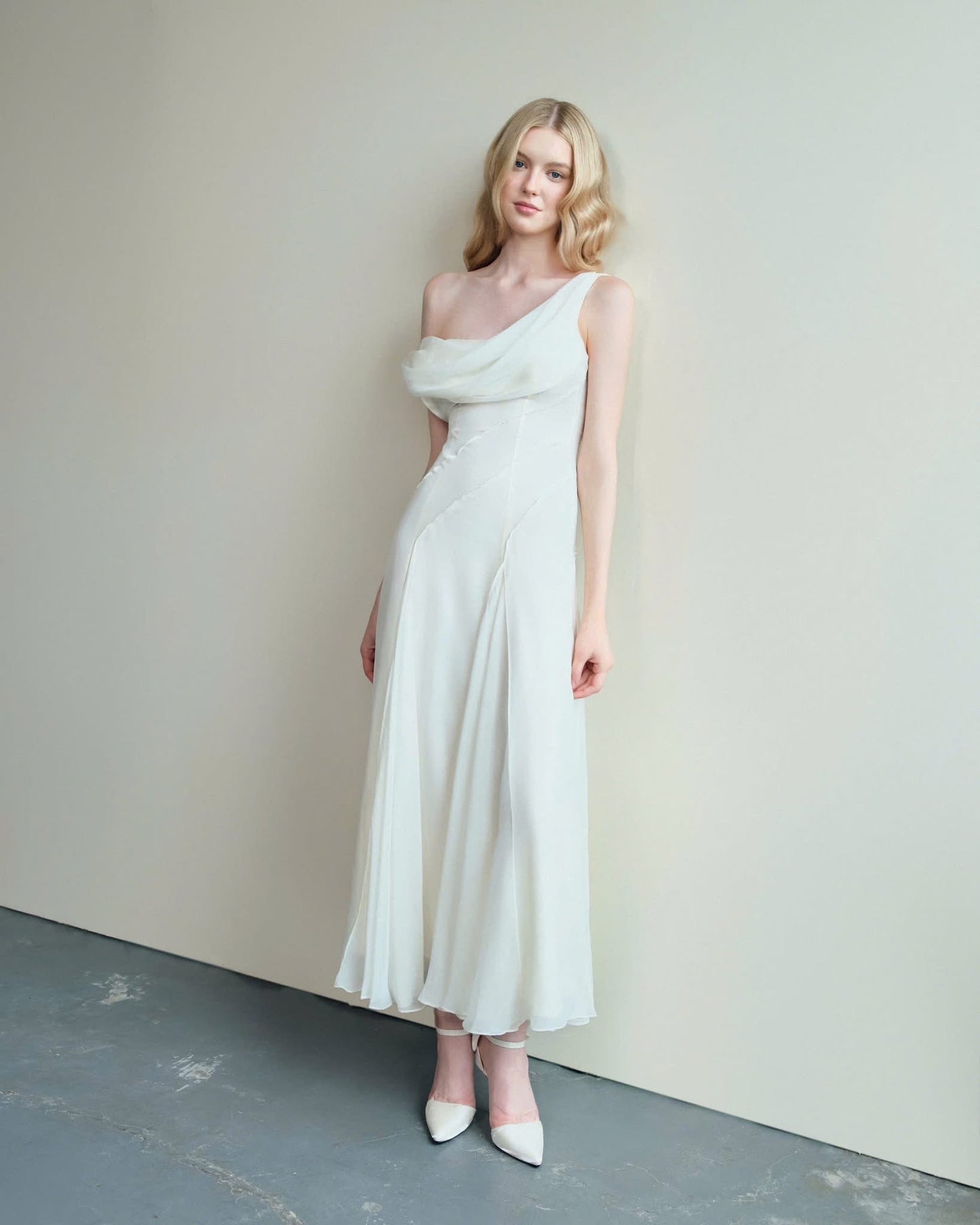 ENUFF White Lys Maxi Dress
