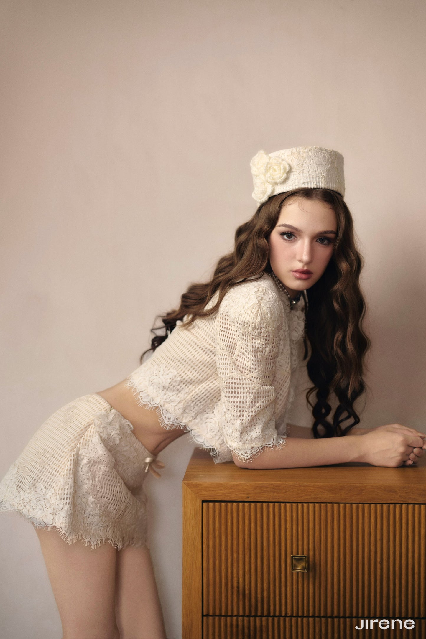 JIRENE White Cndere Set